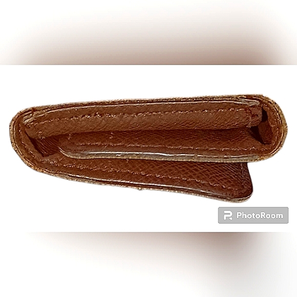 LOUIS VUITTON DAMIER EBENE MONOGRAM CANVAS LEATHER KEYHOLDER EUC - Picture 10 of 12